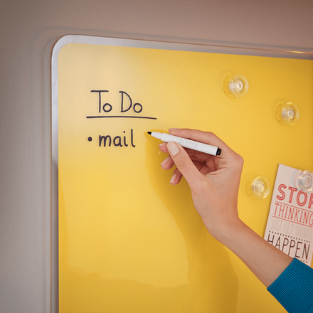 Leitz Cosy magnetisk glas whiteboardtavle 450x450mm