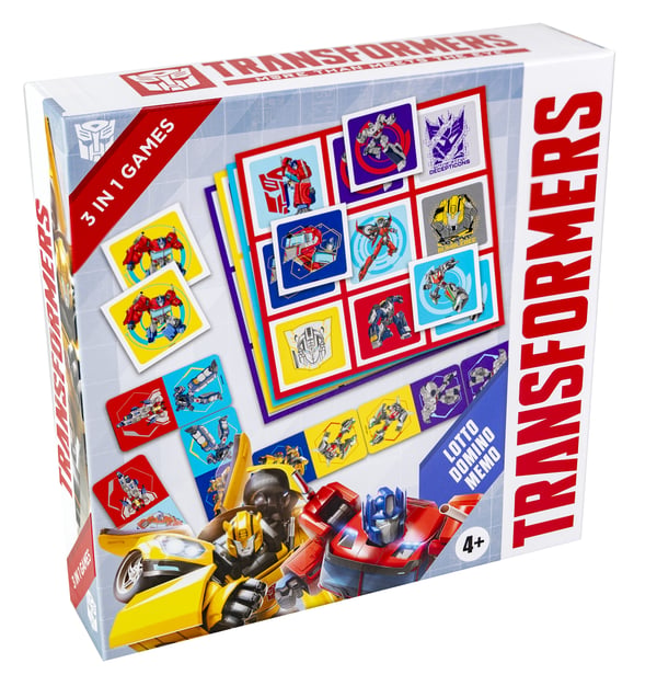 Tactic Peppa Pig Transformers 3 in 1 Lotto, Domino, Memo