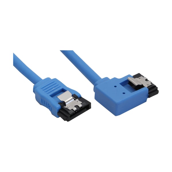 InLine 27705L SATA-kabel 0,5 m Blå InLine 27705L SATA-kabel 0,5 m Blå