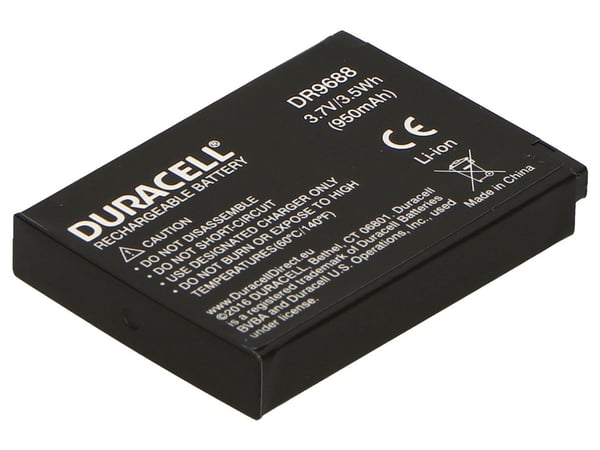 Duracell DR9688 batteri til kamera/videokamera Lithium-Ion (Li-Ion) 950 mAh