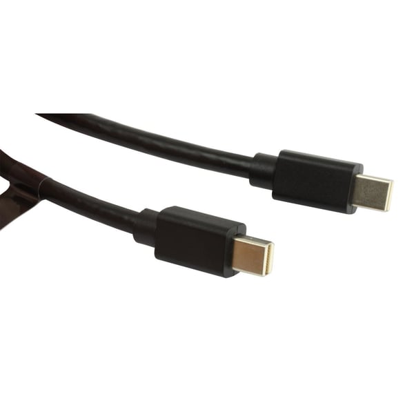 Techly ICOC MDP-14-020 DisplayPort kabel 2 m Mini DisplayPort Sort