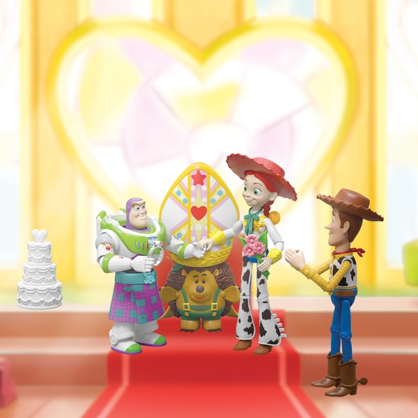 Mattel DISNEY AND PIXAR TOY STORY 5 PLAYSCALE Buzz & Jessie Forever