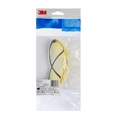 3M 7100078986 sikkerhedsbrille & brille Sikkerhedsbriller Plast Sort, Grøn