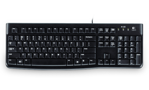 Logitech K120 - Tastatur - USB - Italiensk