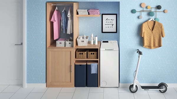 Indesit BTW B7251P IT vaskemaskine Top-indlæsning 7 kg 1200 rpm Hvid