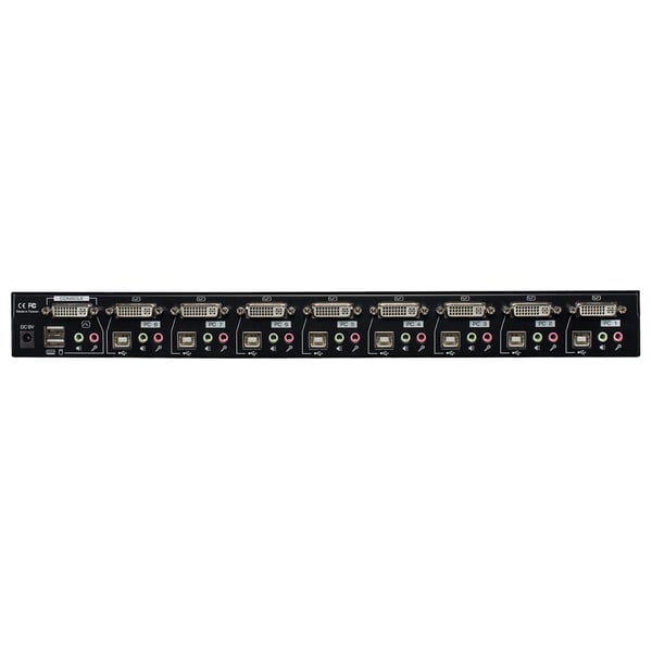 Lindy 39317 KVM-switchar Svart