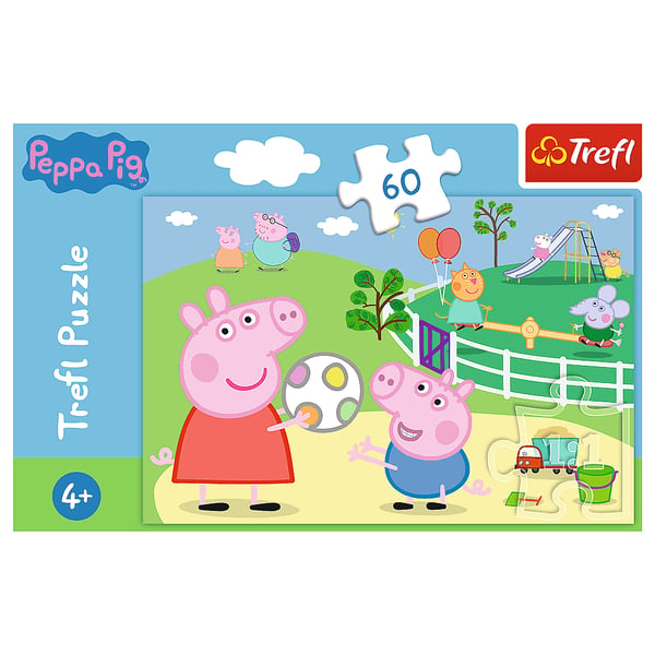 Peppa Pig Fun With Friends Puslespil 60 stk Tegnefilm