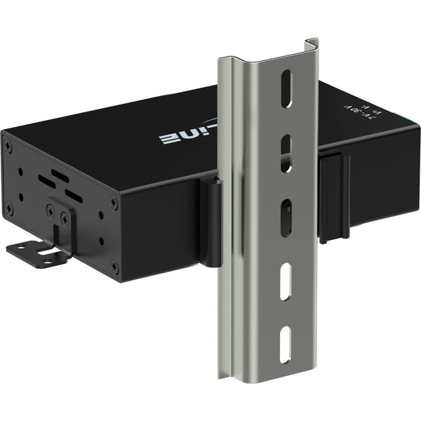 InLine 35396D gränssnittshubbar 2 x USB 3.2 Gen 1 (3.1 Gen 1) Type-B 5000 Mbit/s Svart
