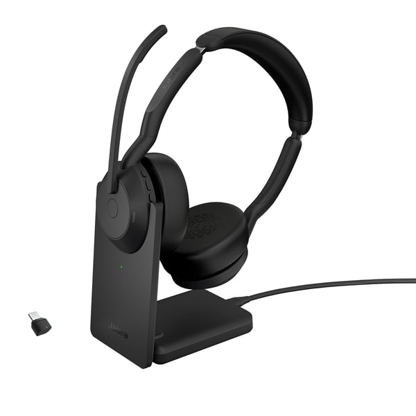 Jabra Evolve2 55 Headset Trådløs Kontor/Callcenter USB Type-C Bluetooth