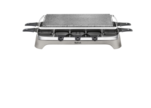 Tefal PR457B raclettepannu 10 henkilö(t) 1350 W Harmaa