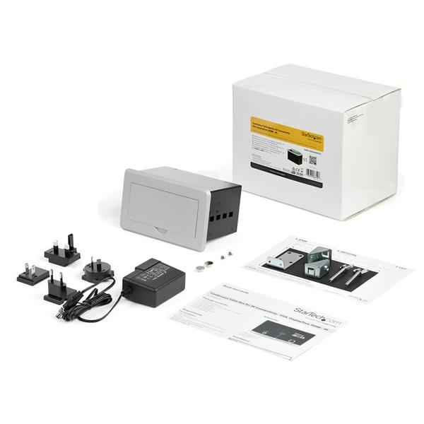 StarTech.com Anslutningsbox till konferensbord för A/V - 4K