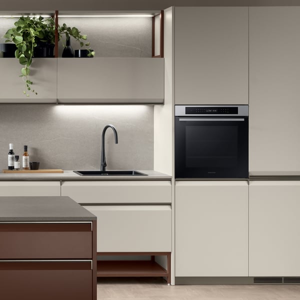 Samsung NV7B4040VBS 76 L 2950 W Sort, Rustfrit stål
