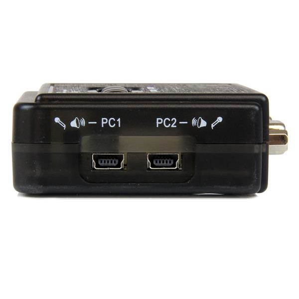StarTech.com 2-portars USB KVM-switchkit med ljud och kablar