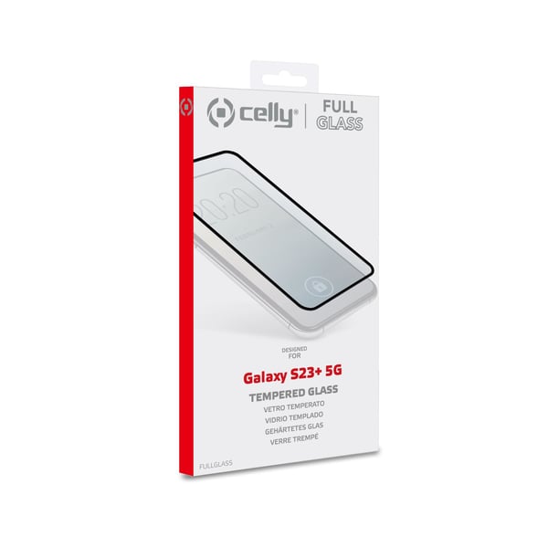Celly FULL GLASS Genomskinligt skärmskydd Samsung 1 styck