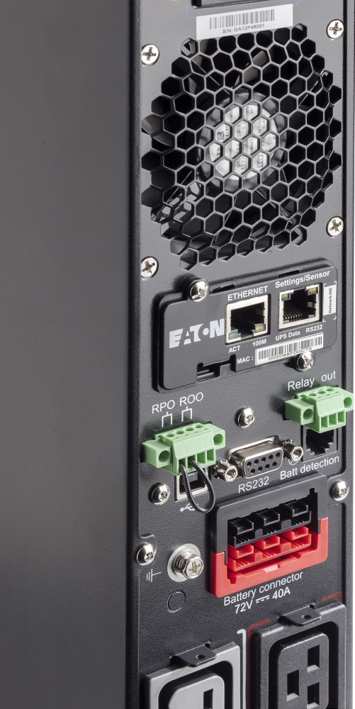 Eaton 9PX2200IRTNBS UPS-enhed Dobbeltkonvertering (online) 2,2 kVA 2200 W 10 AC stikkontakt(er)