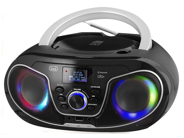 Trevi CMP 588 DAB Analog DAB, DAB+, FM Sort MP3-afspilning