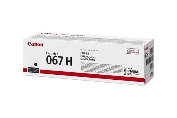 Canon 067 H - Suuri kapasiteetti - Musta - alkuperäinen
