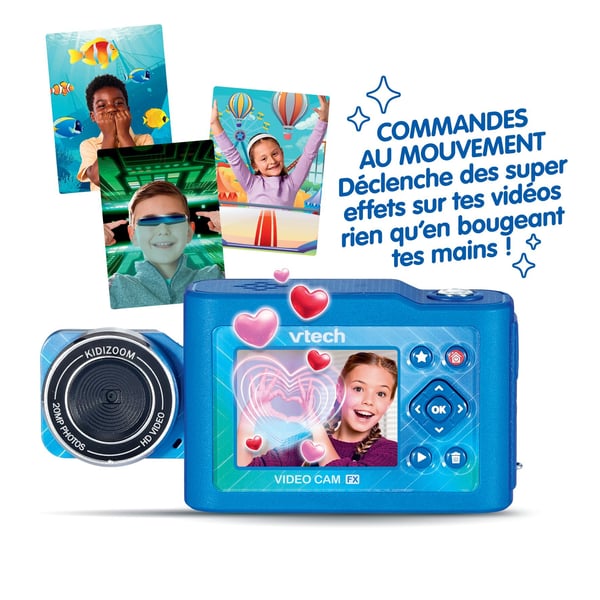 VTech KidiZoom Video Cam FX bleu