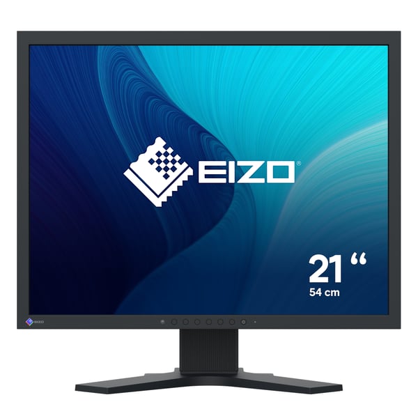 EIZO FlexScan S2134-BK platta pc-skärmar 54,1 cm (21.3") 1600 x 1200 pixlar UXGA LCD Svart