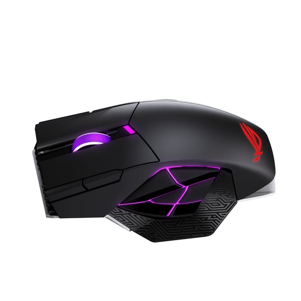 ASUS ROG Spatha X 65K hiiri Pelaaminen Oikeakätinen RF Wireless + Bluetooth + USB Type-A Optinen 65000 DPI