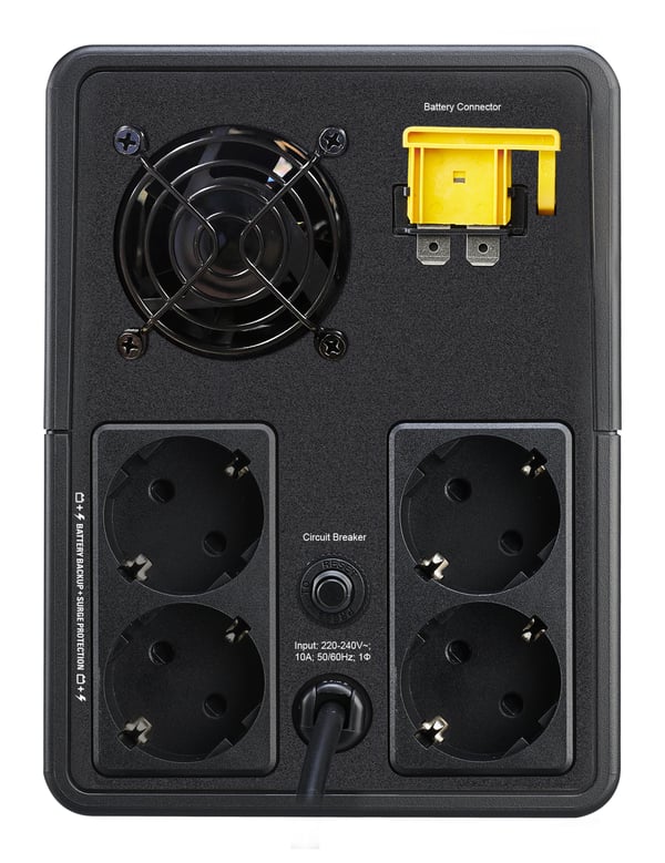 APC Easy UPS UPS-enhed Interaktivt indgangsstik 2,2 kVA 1200 W 4 AC stikkontakt(er)