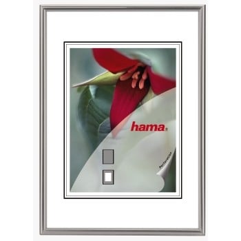 Hama Plastic Frame "Sevilla", Silver Matt, 21 x 29,7 cm Hama Plastic Frame "Sevilla", Silver Matt, 21 x 29,7 cm