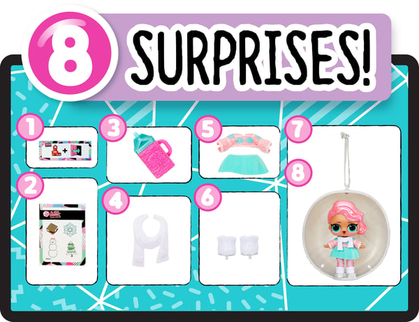 L.O.L. Surprise! Winter Chill Doll Asst in PDQ