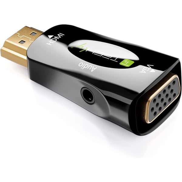 Techly IDATA HDMI-VGA2MABT2 videosignalomvandlare Passiv videokonverterare 1920 x 1080 pixlar