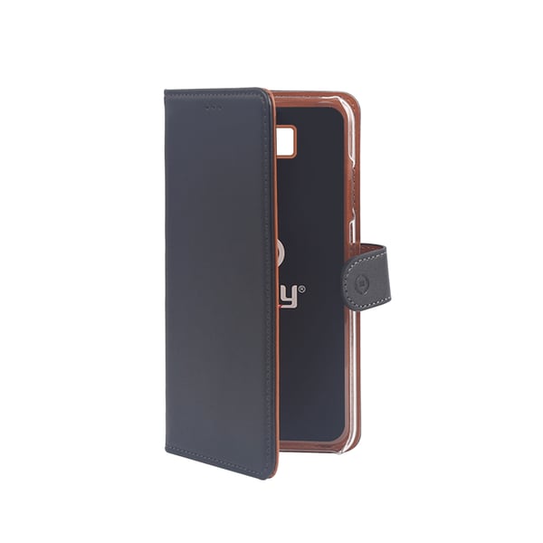 Celly Wally mobiltelefon etui 15,2 cm (6") Folie Sort, Brun