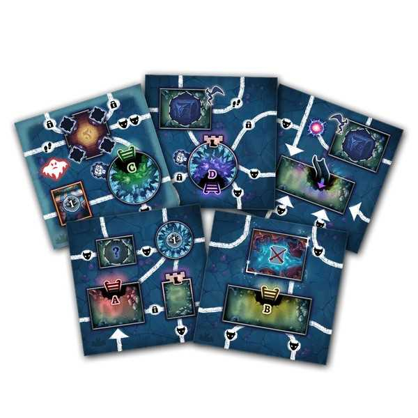 Asmodee Clank! Catacombs Underworld Brætspil Rejser/eventyr