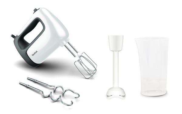 Tefal Prep'Mix+ HT4611 Handmixer 500 W Vit
