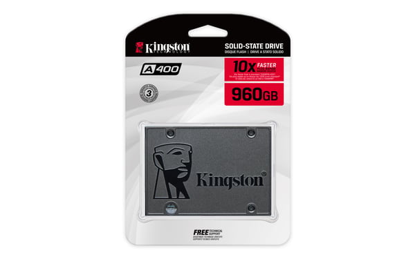 Kingston A400 - SSD - 960 GB - intern - 2.5\" (6.4 cm)