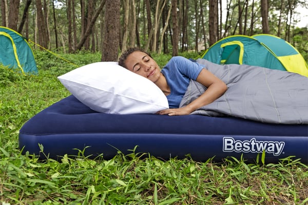 Bestway 67287 / 24 luftmadras Dobbelt madras Blå