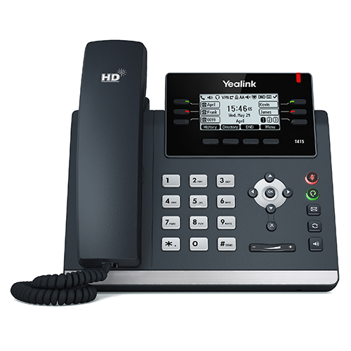 Yealink SIP-T41S IP-puhelin Musta 6 linjat LCD