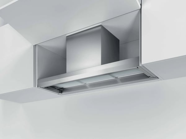 Electrolux LFP329X Semi indbygget (træk ud) Grå, Rustfrit stål 400 m³/t