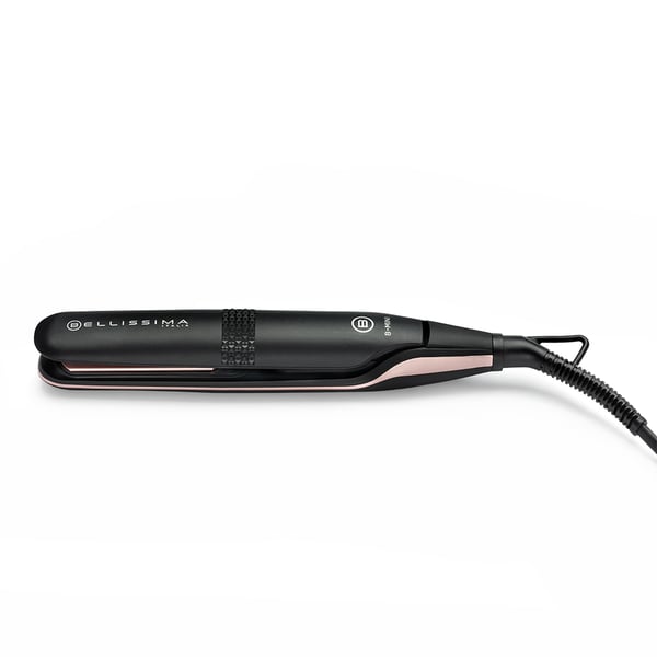 Bellissima B-Mini Suoristusrauta Lämmin Musta, Ruusu 25 W 1,8 m