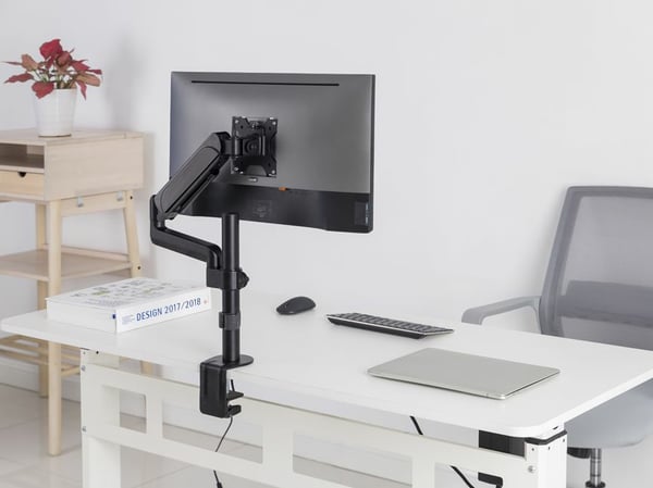Equip 650132 skærmbeslag og -stativer 81,3 cm (32") Skrivebord Sort