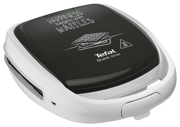 Tefal Snack Time Happiness 2 vohveli(a) 700 W Musta, Valkoinen