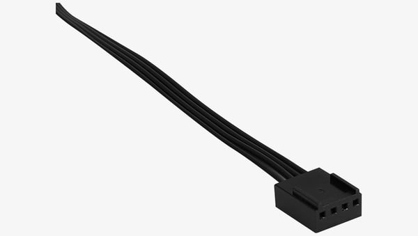 Aerocool Rave 3 FRGB Suoritin Ilmanjäähdytin 12 cm Musta, Valkoinen 1 kpl