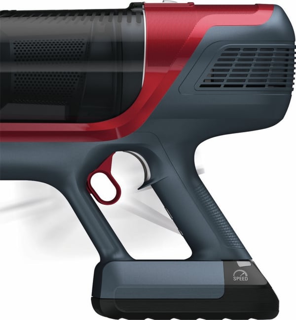 Rowenta RH6878 Skaftdammsugare, 2-i-1 Batteri Torr Cyklonisk Utan påse 0,55 l 100 W Röd, Grå