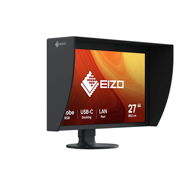 EIZO ColorEdge CG2700S tietokoneen litteä näyttö 68,6 cm (27") 2560 x 1440 pikseliä Quad HD LCD Musta