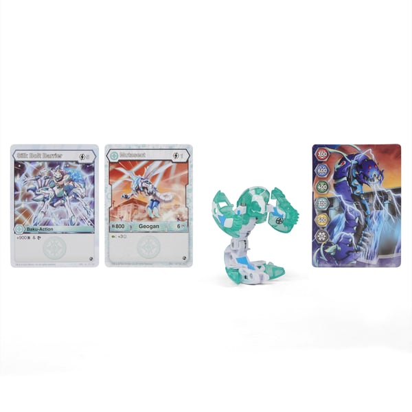Bakugan BTB Geogan S3 9A Surtr Red GML Kaste spinningtop