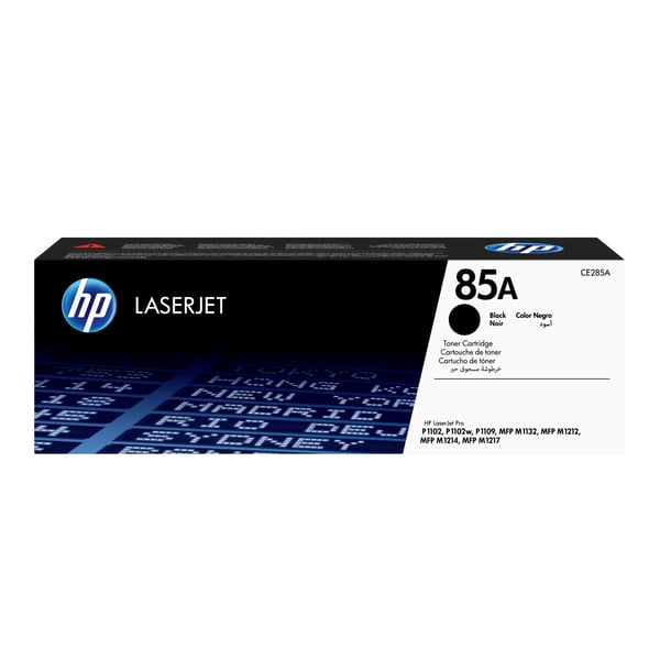 HP Original 85A LaserJet-tonerpatron, sort