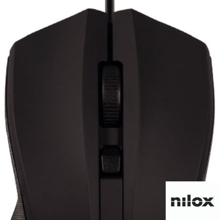 Nilox OTTICO hiiri Office Molempikätinen USB A-tyyppi Optinen 1600 DPI