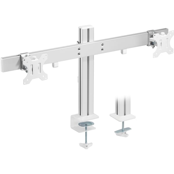 InLine 23184A skærmbeslag og -stativer 81,3 cm (32") Skrivebord Hvid, Aluminium