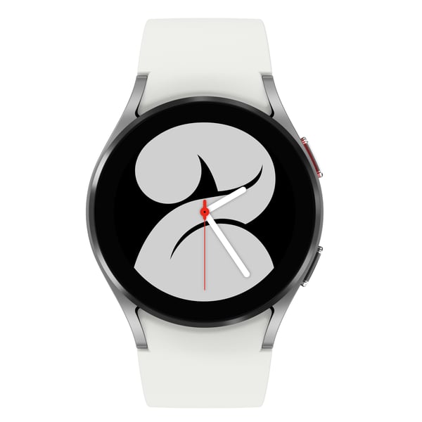 Samsung Galaxy Watch4 3,05 cm (1.2") OLED 40 mm Digitaalinen 396 x 396 pikseliä Kosketusnäyttö Hopea Wi-Fi GPS (satelliitti)