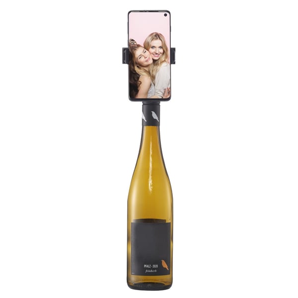 Hama Bottle Pod Fun Passiiviteline Matkapuhelin/älypuhelin Musta, Punainen