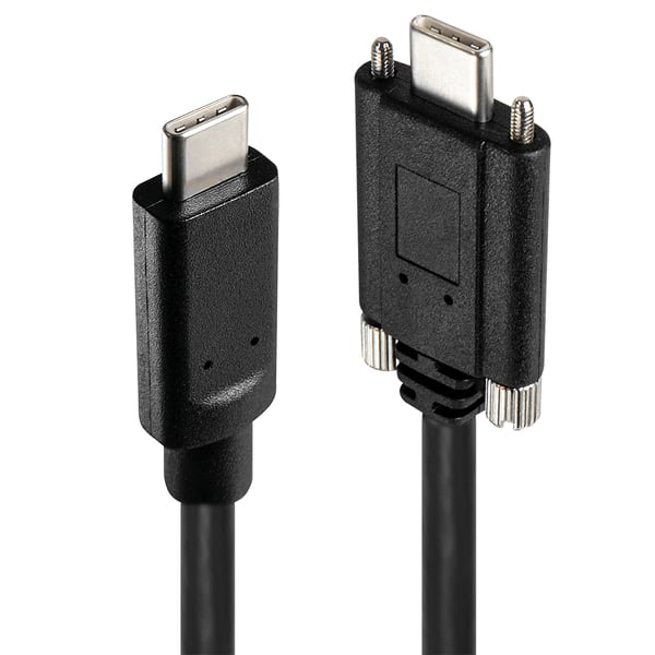 Lindy 43094 keskitin USB 3.2 Gen 2 (3.1 Gen 2) Type-C 10000 Mbit/s Musta