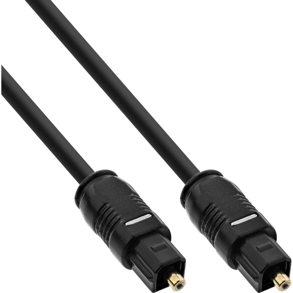 InLine 1m Premium Opto Toslink ljudkabel Blå