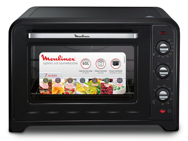 Moulinex OX4958 60 L 2200 W Musta Grilli